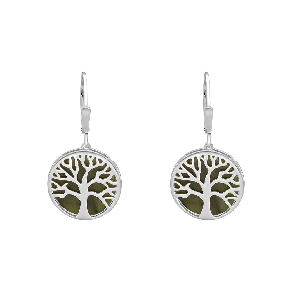 Connemara Marble Tree Of Life Earrings