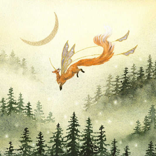 Whimsy Above the Pines Print