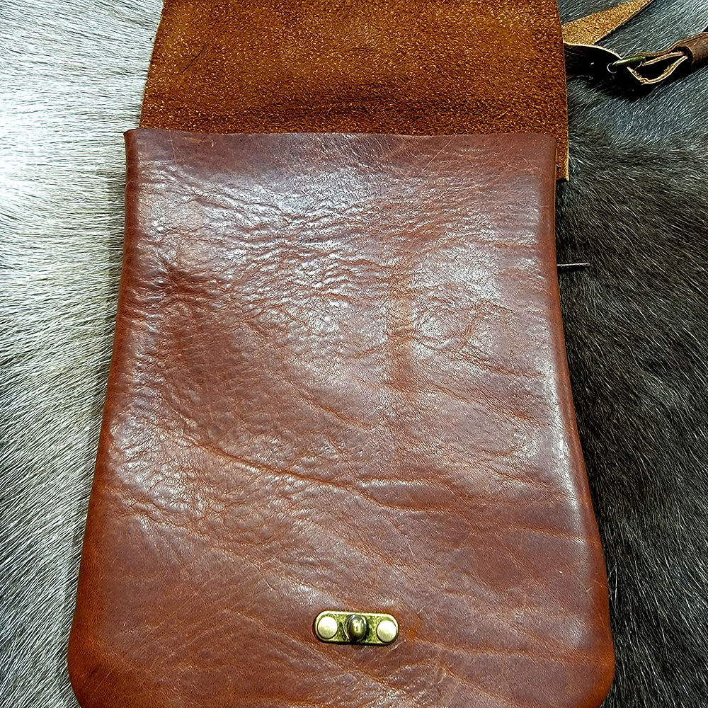 Montana Leather Messenger Bag