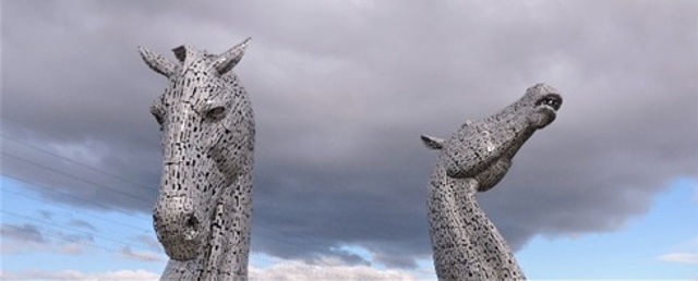 The Kelpies in Falkirk