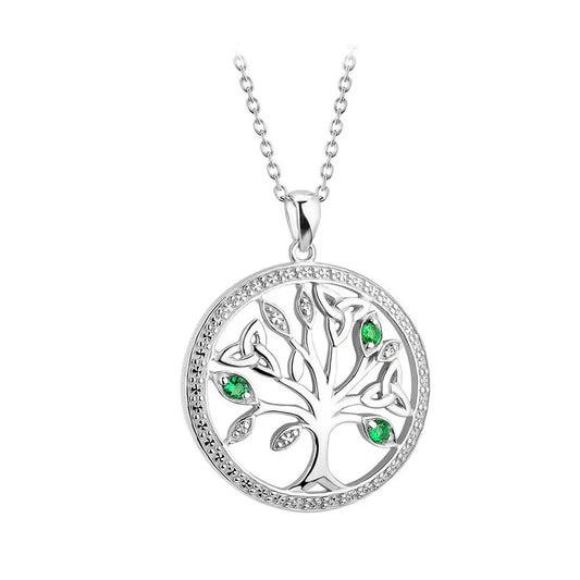 Green Tree of Life Pendant