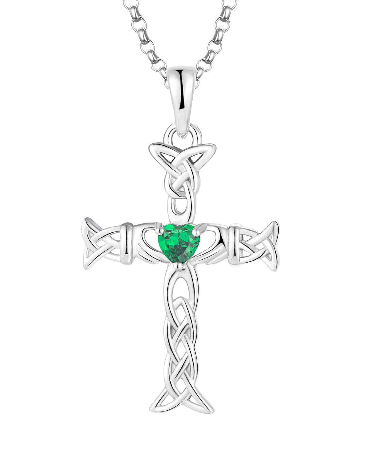 Claddagh Cross Necklace