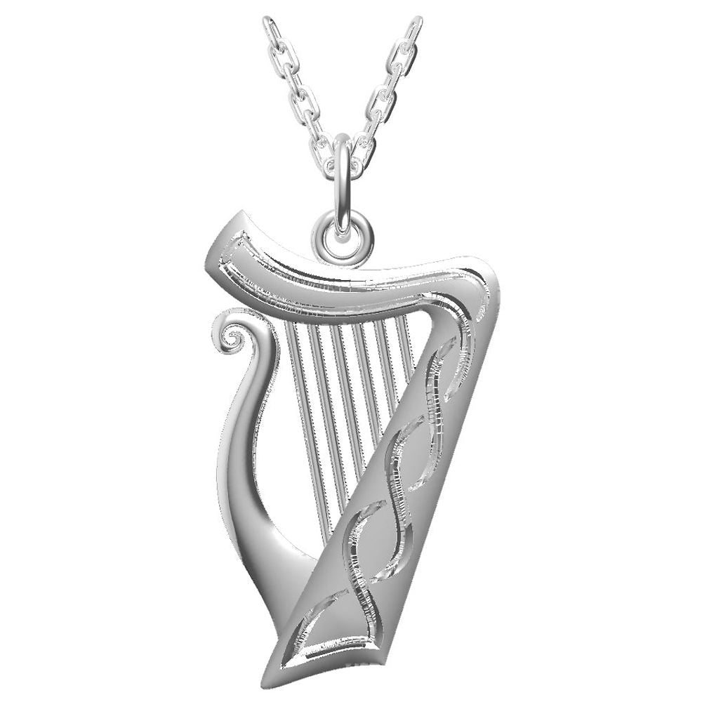 Musical Harp Pendant