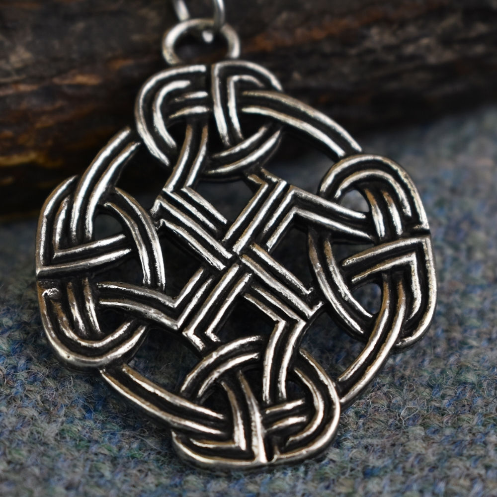 Eternal Knot Cross Pendant