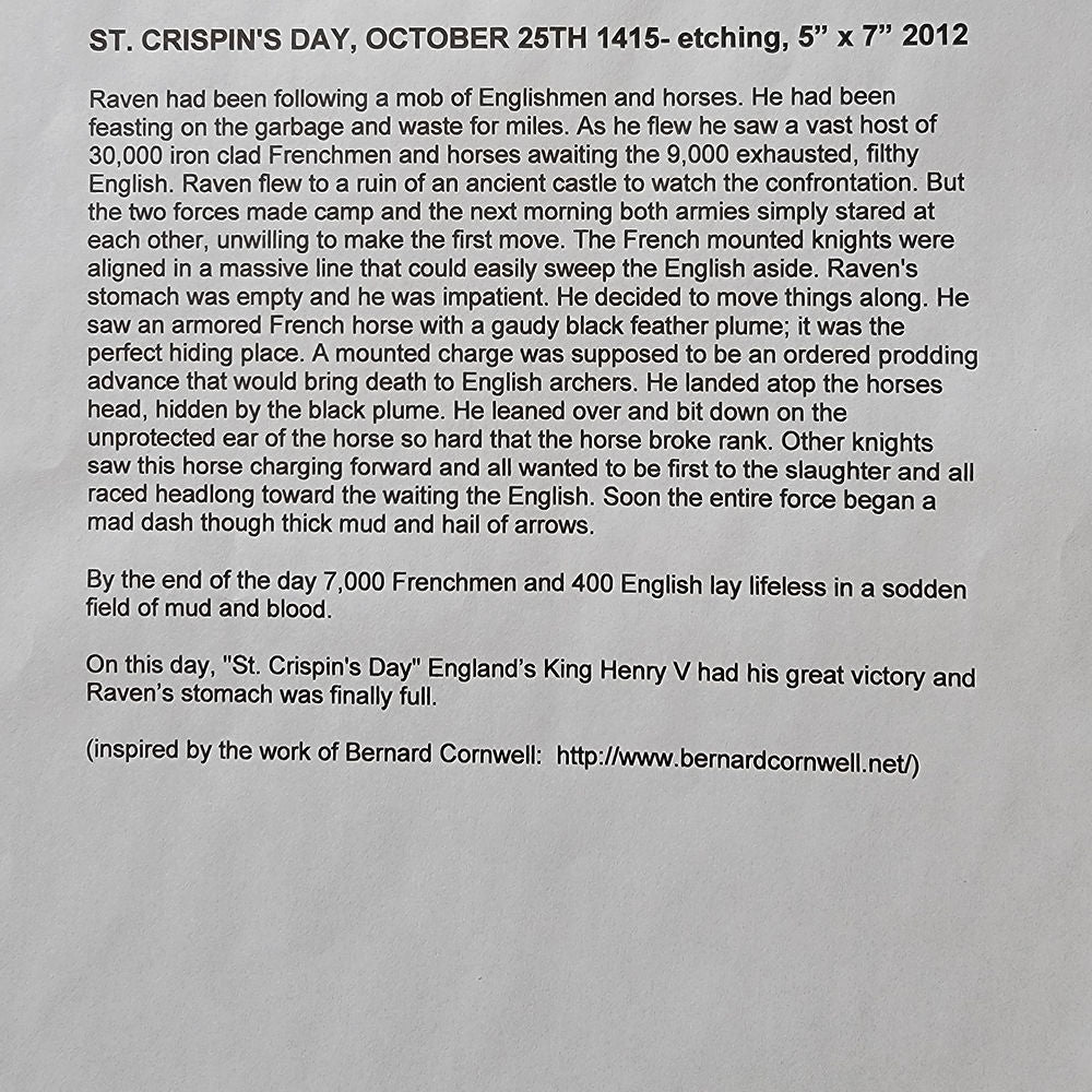 St. Crispin's Day Print