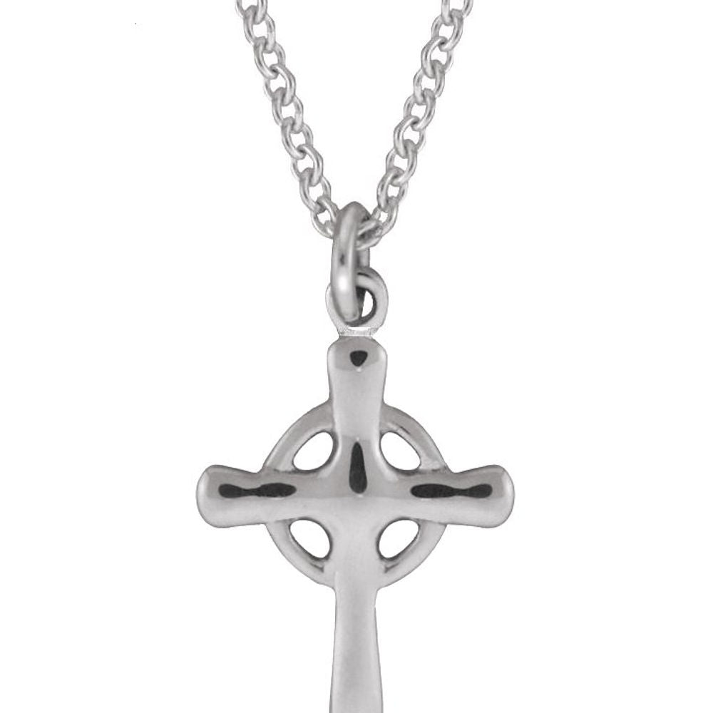 Double Sided Cross Pendant