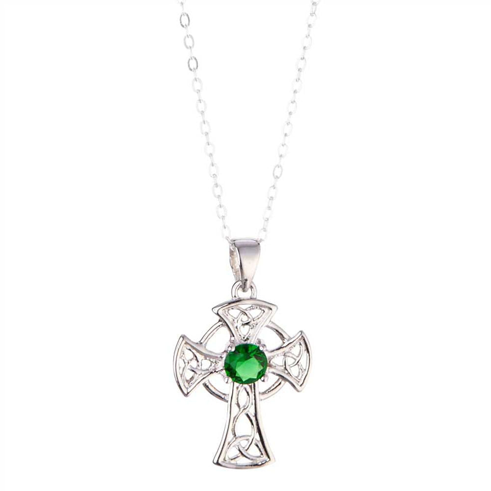 Stone Cross Pendant