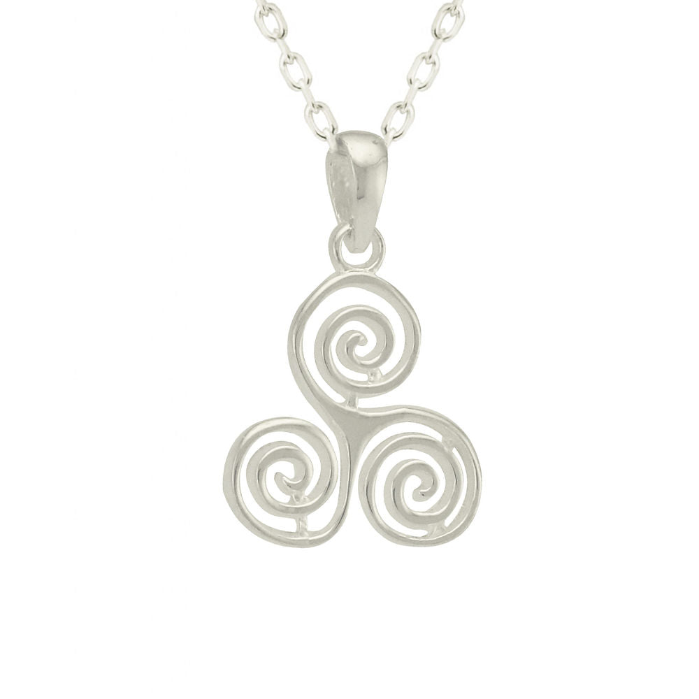 Triple Spiral Pendant