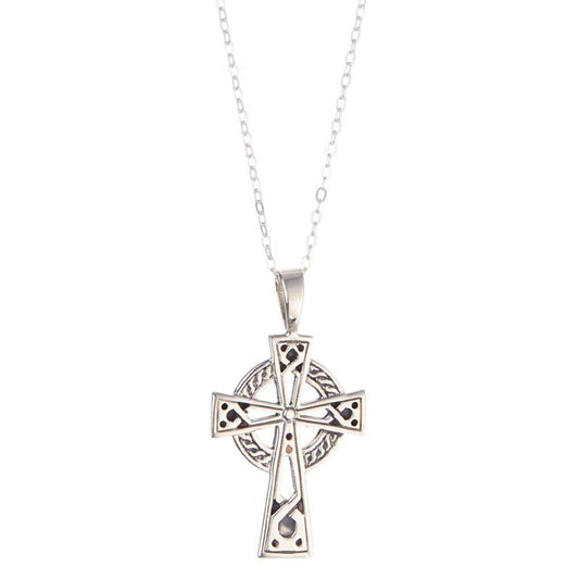 Rope High Cross Pendant