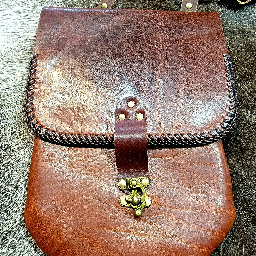 Montana Leather Messenger Bag